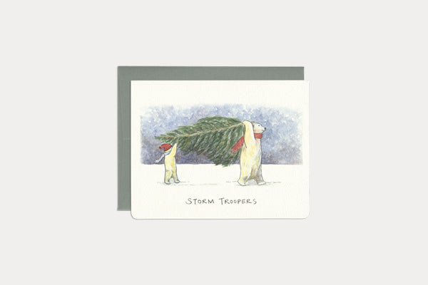 GOTAMAGO Greeting Card - Storm Troopers
