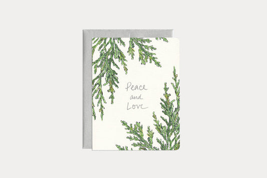 GOTAMAGO Greeting Card - Juniper Peace And Love