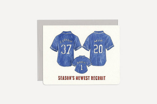 GOTAMAGO Greeting Card - Season's Newest Recruit