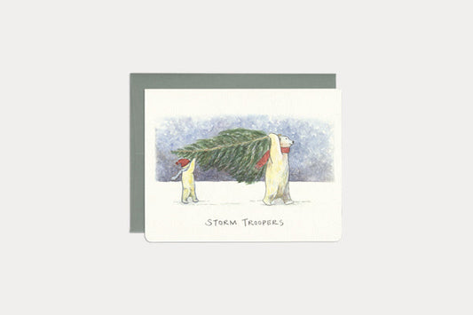 GOTAMAGO Greeting Card - Storm Troopers
