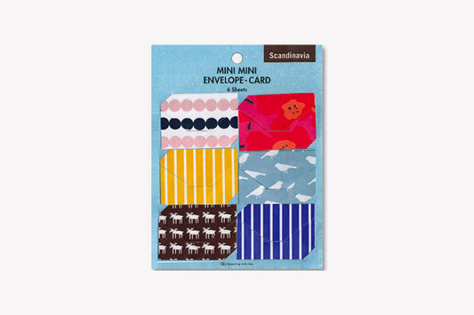 GREETING LIFE Mini Mini Envelope & Card Set - Scandinavia